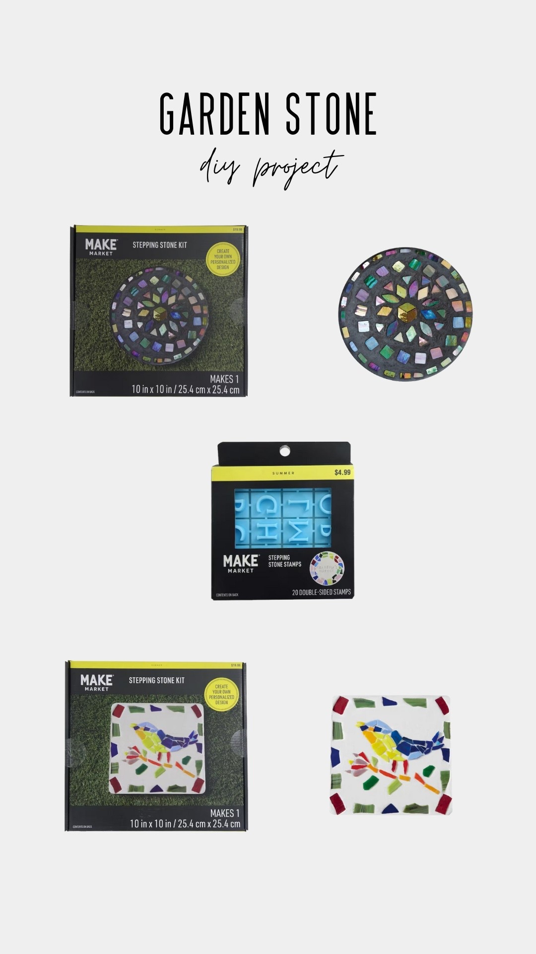 Here’s everything you need for the perfect summer DIY project! These garden stones make great gifts, or a beautiful addition to your yard ✨ #diyproject #summerdiy

#LTKHome