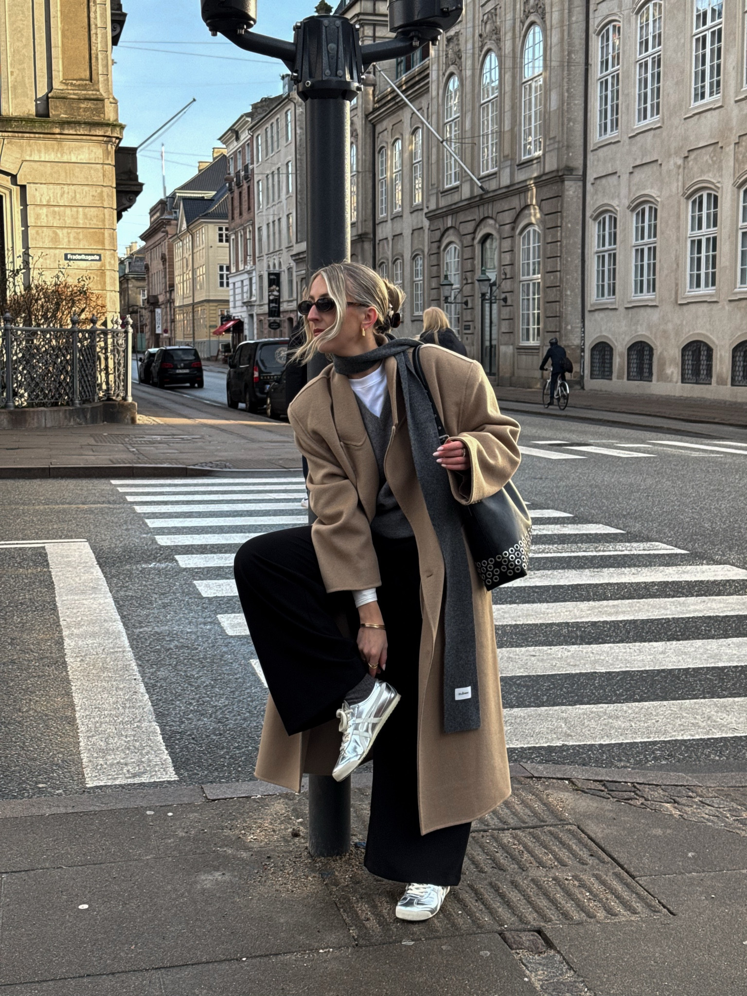Winter layering in CPH 🇩🇰

Camel coat, black trousers, knit vest, grey scarf 

#LTKFashionMonth #LTKwinter #LTKstyletip