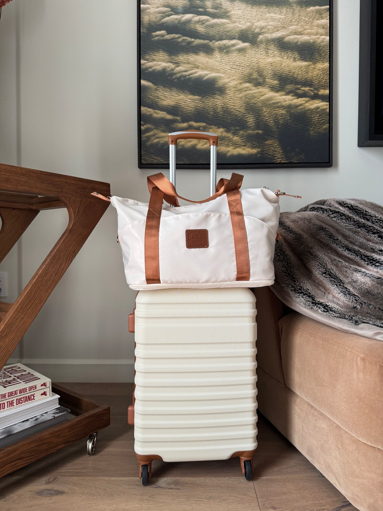 I’ve been on the hunt for a suitcase set that had a tote to slide over the handle. This comes with 3 pieces and looks way more expensive than it is. Perfect for a couple nights away for our anniversary ❤️ #amazon #suitcase #travel #travelset

#LTKTravel #LTKSummerEdit #LTKFindsUnder100