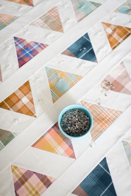 Hand quilting on these soft wovens- yes please!  😍😍😍