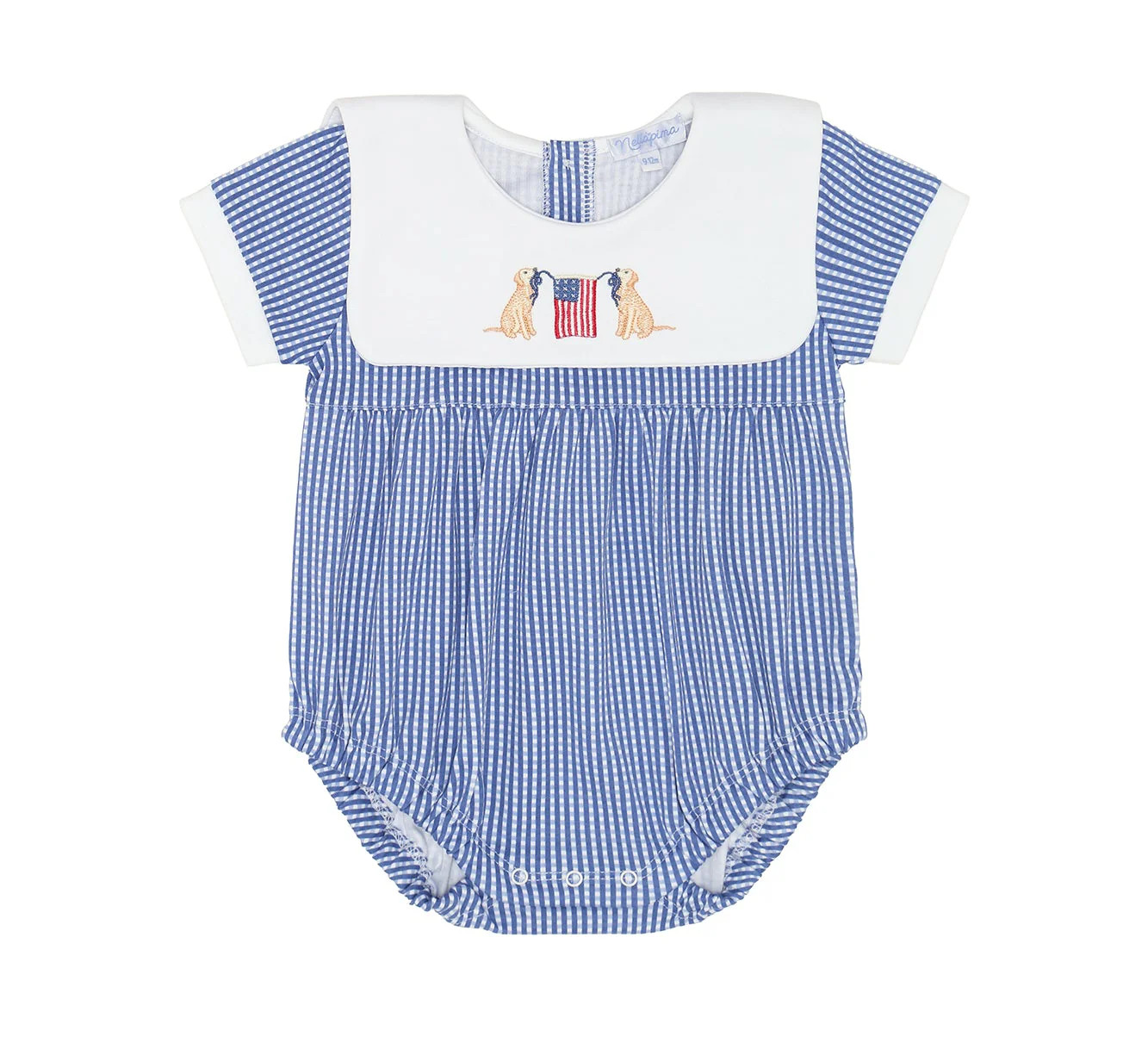 Nellapima American Pups Square Collared Bubble | JoJo Mommy