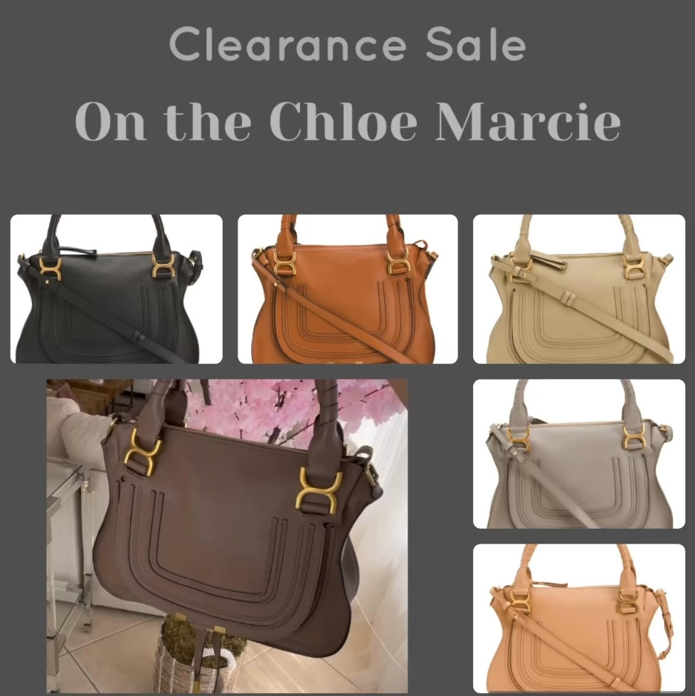 👜 Rare Clearance: Chloe Marcie Bag – My Personal Favorite!👜

Great news for style enthusiasts! The Chloe Marcie Bag, a gem I've treasured since 2021, is currently available at a rarely seen discount. It's seldom that these iconic bags go on sale, and I’m excited to share this opportunity with you.

Don't miss this chance to own or gift a luxurious Chloe Marcie Bag at a fraction of the usual price. Each color offers a unique charm, perfect for enhancing any wardrobe with elegance and sophistication.
#chloemarcie
Happy shopping! 🛍️✨