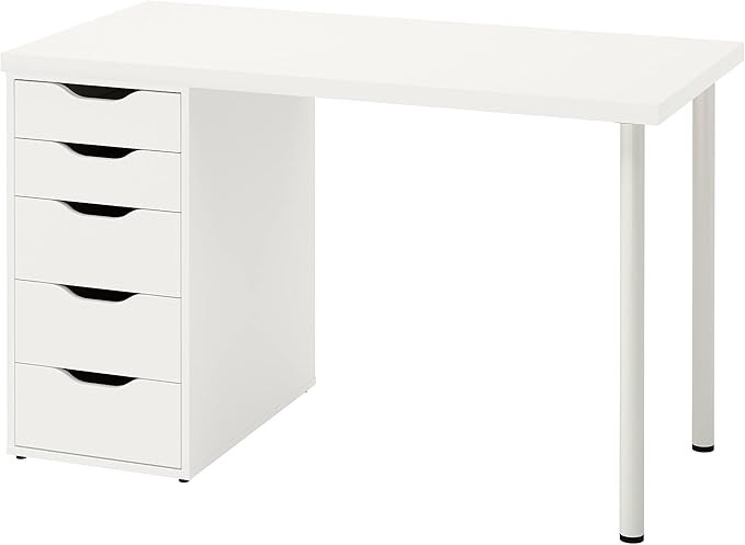 Ikea ALEX/LAGKAPTEN desk, 120x60 cm, white | Amazon (US)