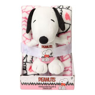 Peanuts Snoopy Pillow Plush & Throw Blanket Set, 40 x 50 in | CVS Health