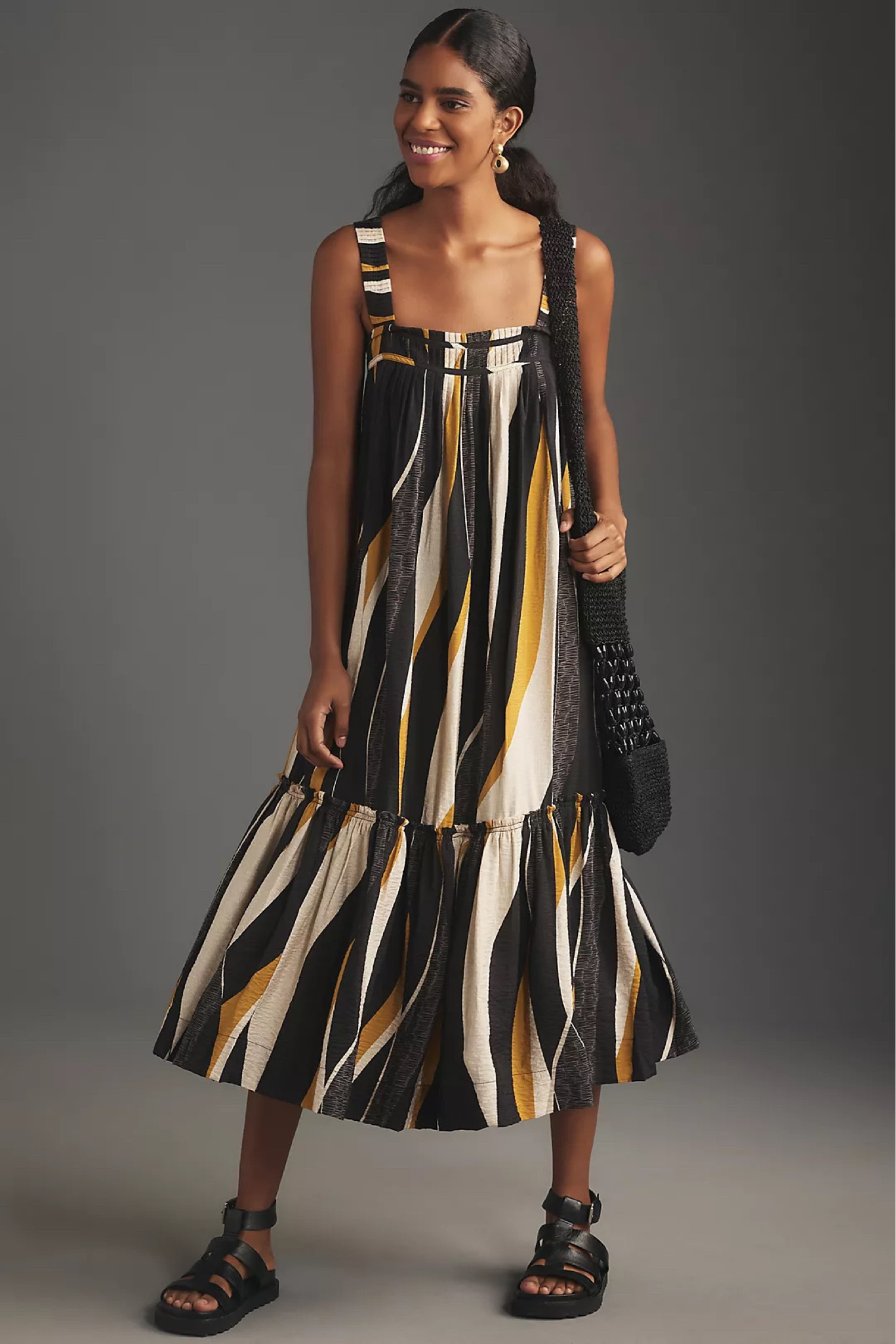 Best anthropologie striped dress Factory Sale