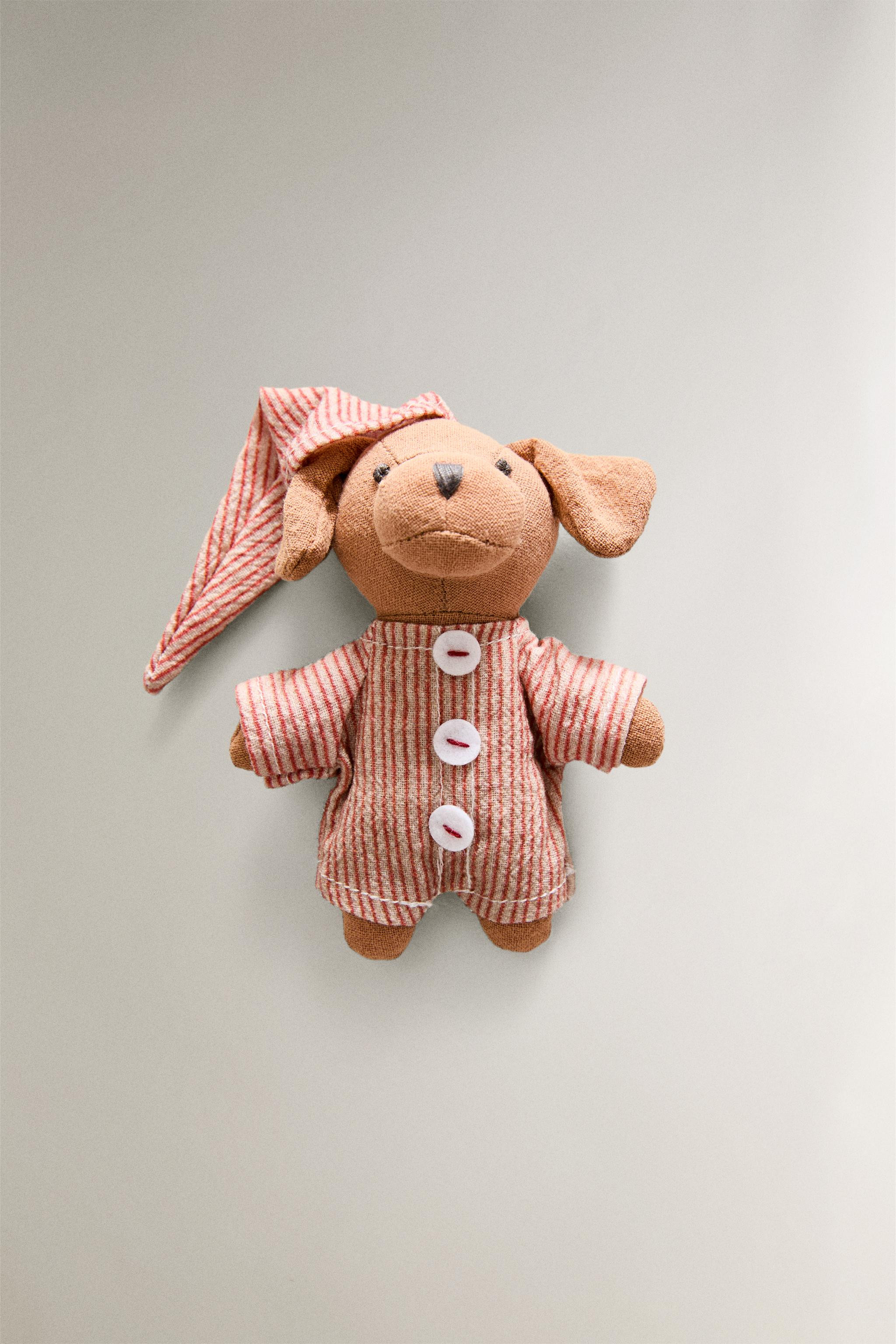 Kids' plush toy set in the shape of puppies, dressed in pajamas and robes.The set includes 3 diff... | Zara US
