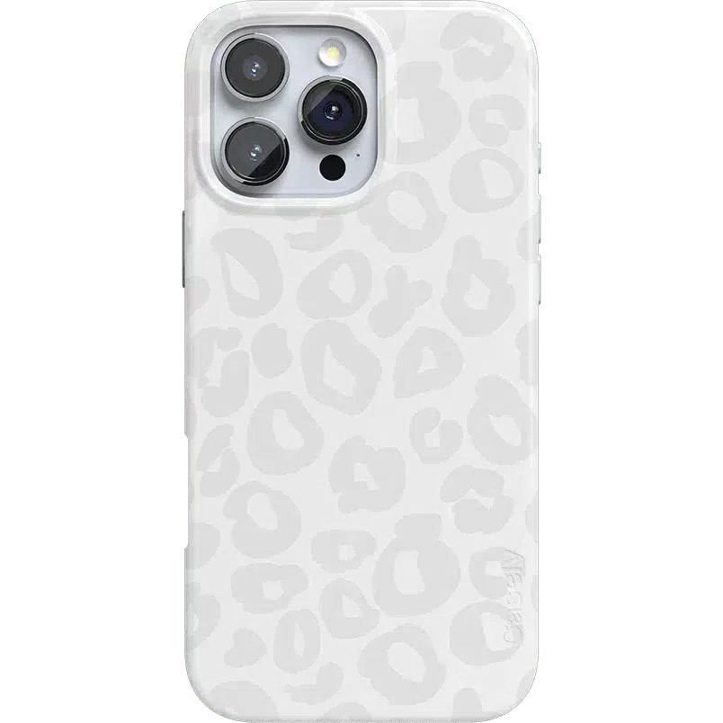 Into the Wild | White Snow Leopard Case | CASELY