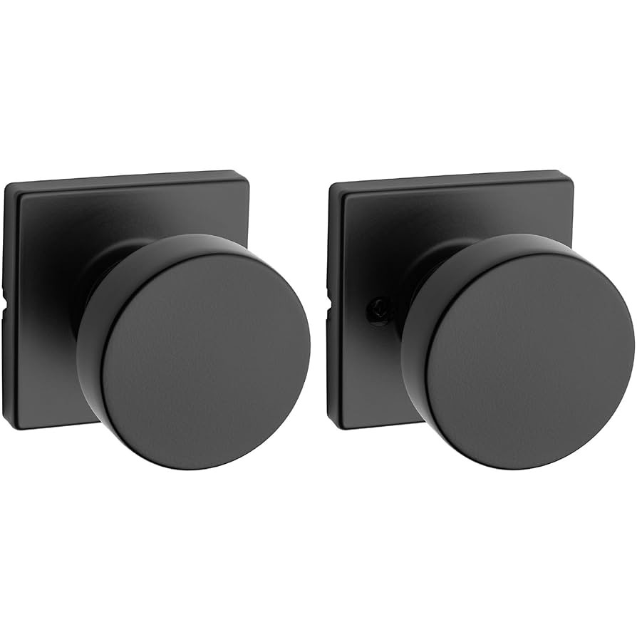Kwikset Pismo Interior Passage Door Knob, Handle For Closet and Hallway Doors, Non-Locking Doorkn... | Amazon (US)