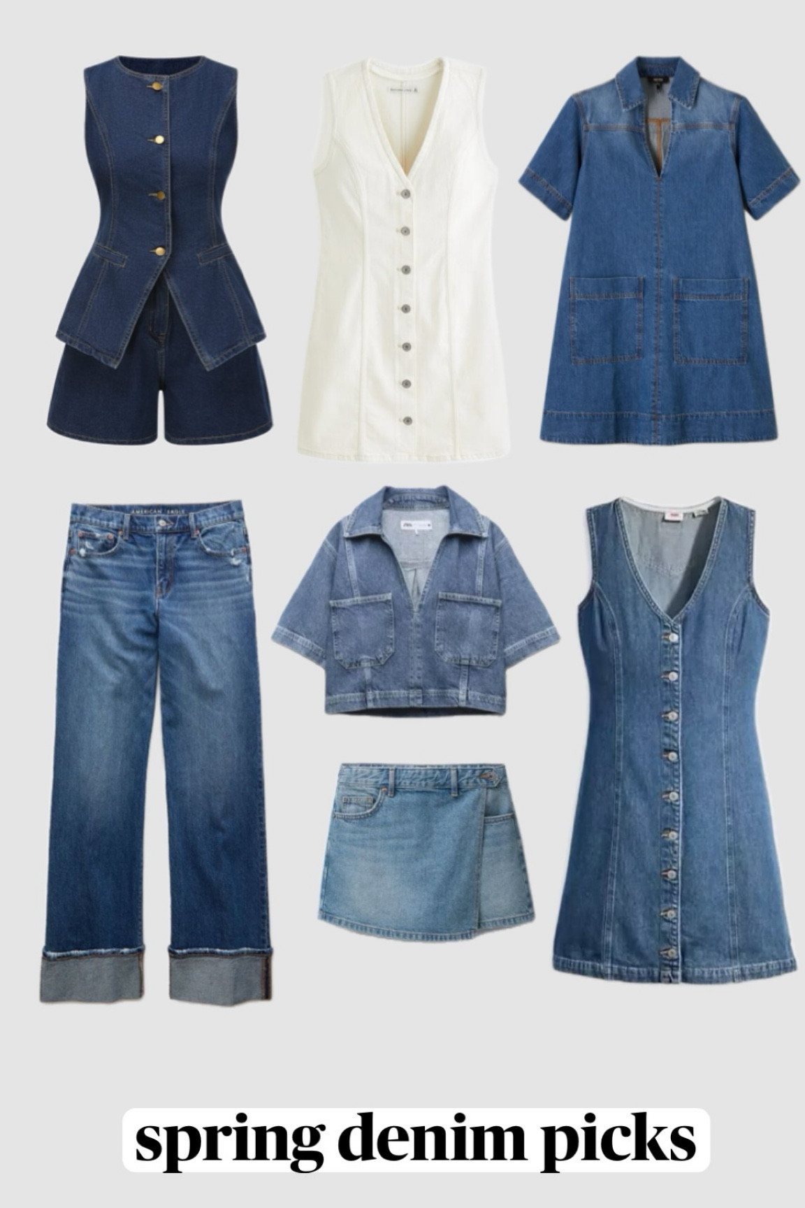 Some denim favorites I’ve been loving lately for spring! Lots of pieces that can easily be transitioned 

#LTKSpringSale #LTKSeasonal #LTKFindsUnder100