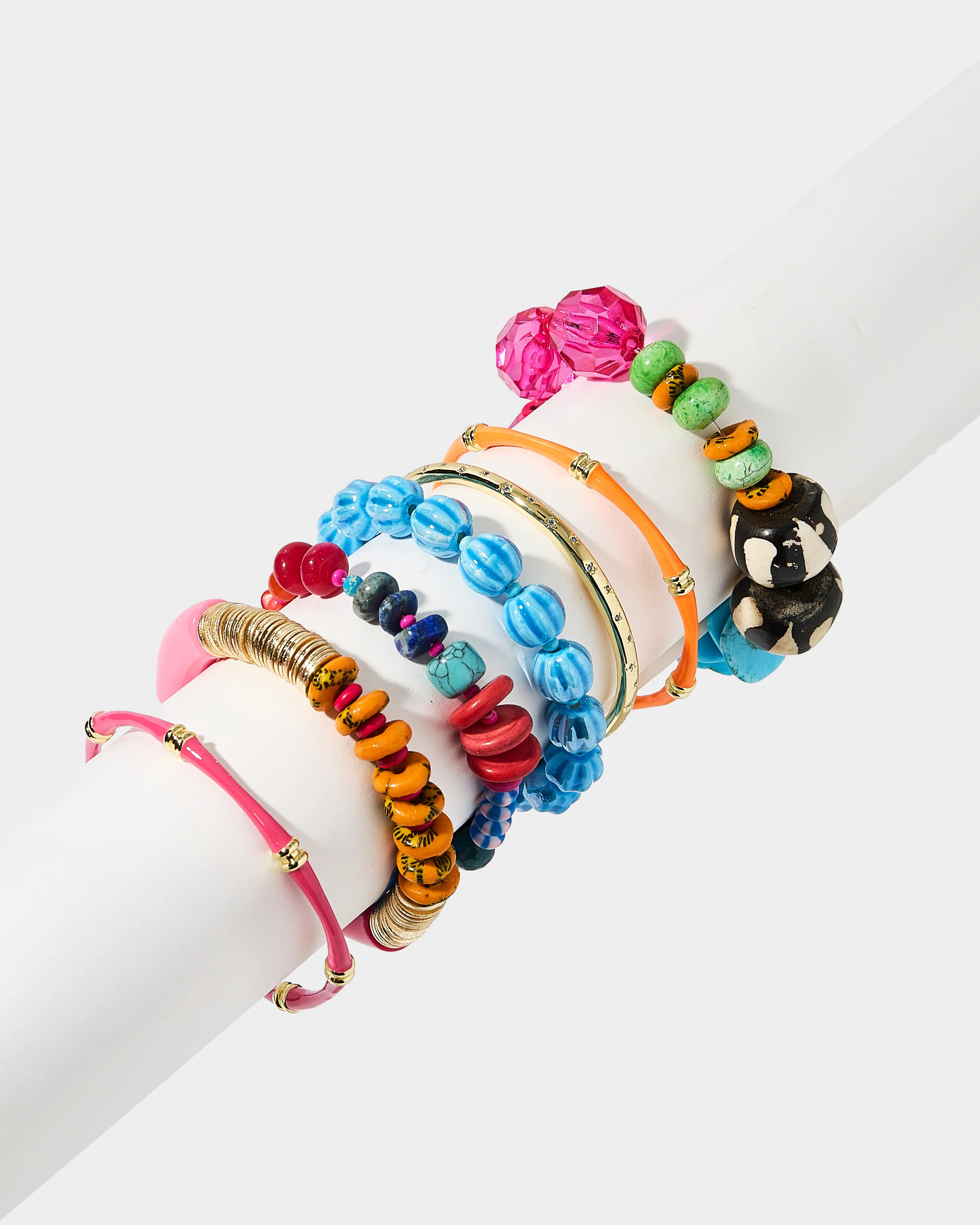 Natasha's Summer Bracelet Stack | Allie + Bess