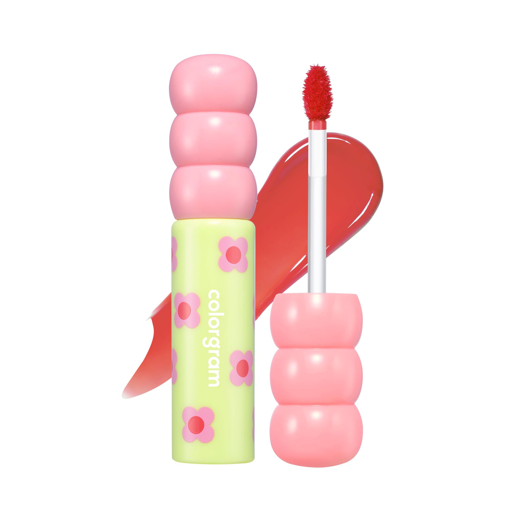COLORGRAM Fruity Glass Tint 04 Adorable Berry | Korean Long Lasting & Waterproof Lip Stain | Glos... | Amazon (US)