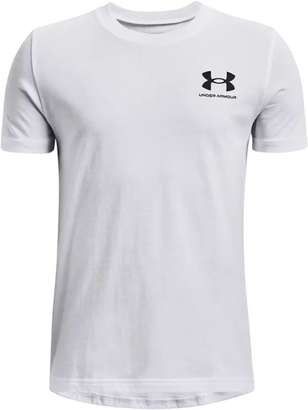 Under Armour Boys' Sportstyle Left Chest Short Sleeve T-Shirt | Dick's Sporting Goods