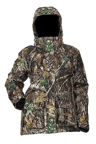 DOING SOMETHING GREAT Kylie 5.0 3-in-1 Camouflage Hunting Jacket for Women - Waterproof, Insulated, with Zip In Fleece Liner (RT Edge, Small) | Amazon (US)