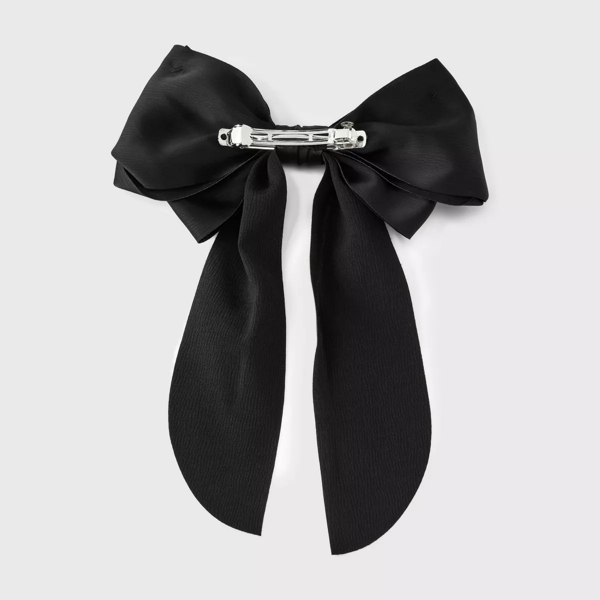 Satin Bow Hair Barrette - A New Day™ | Target