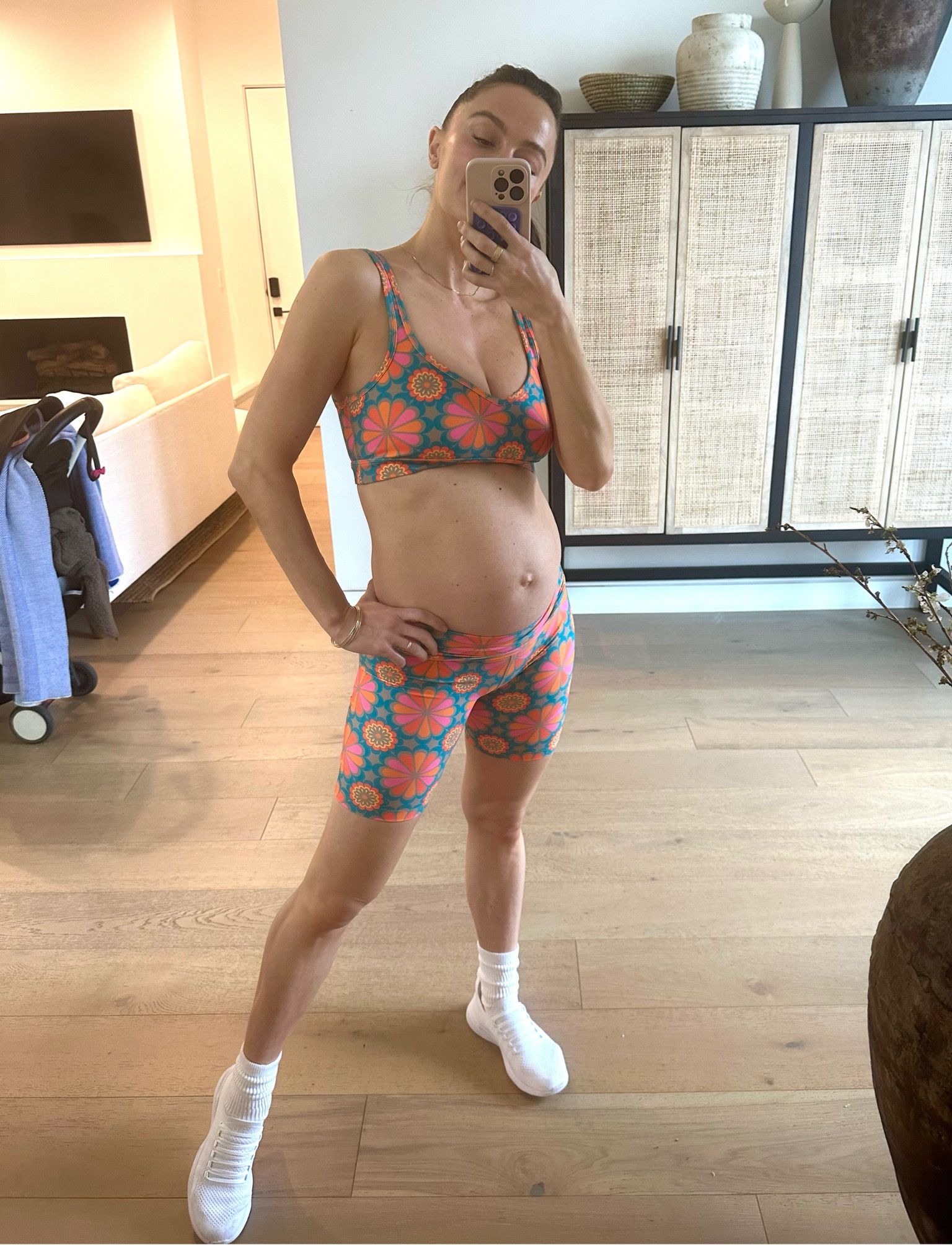 My outfit for my live class this morning! Perfect for spring 🌸🌼

#LTKSeasonal #LTKfit #LTKbump