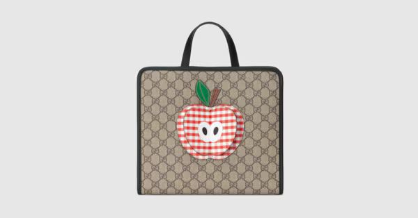 Gucci Children's tote bag with apple | Gucci (US)