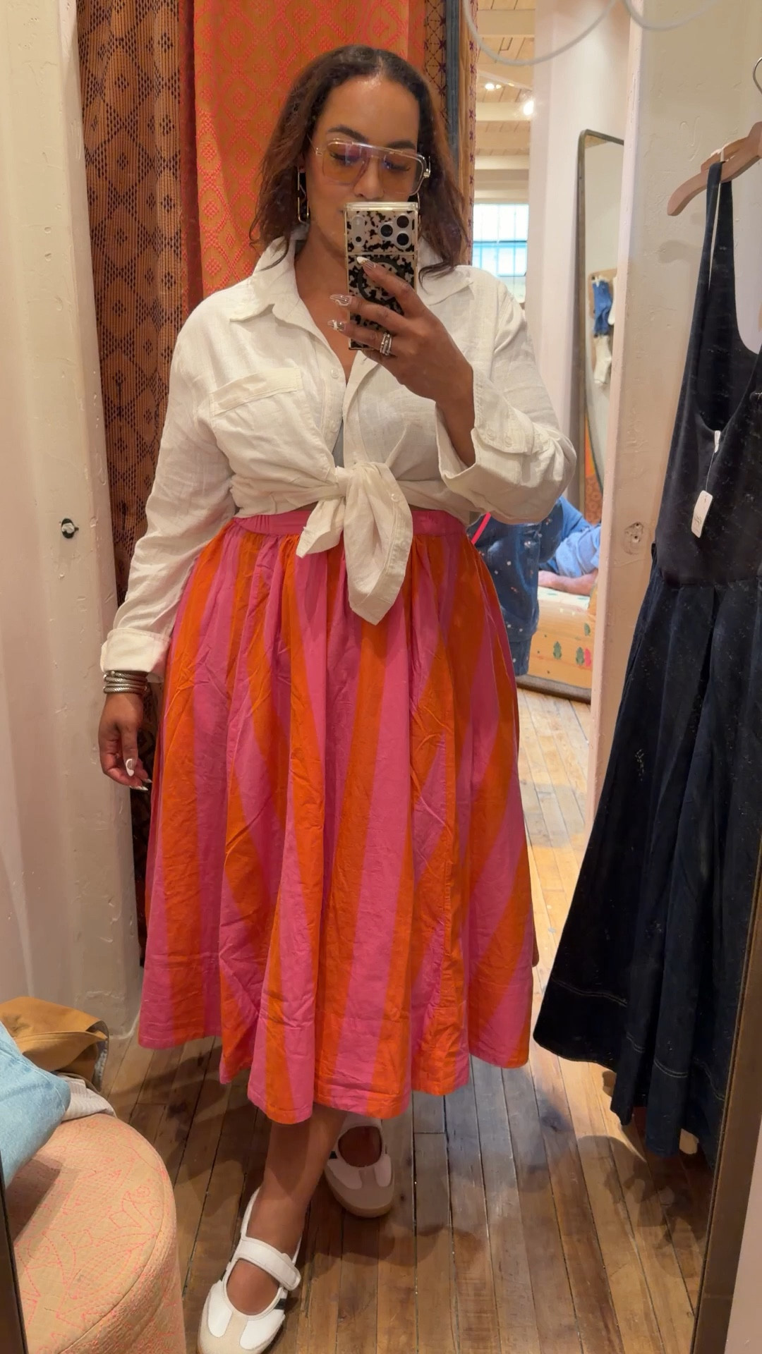 Love this skirt so much!! The colors are so pretty and its super loghtweight! 

#LTKMidsize #LTKPlusSize #LTKgrwm