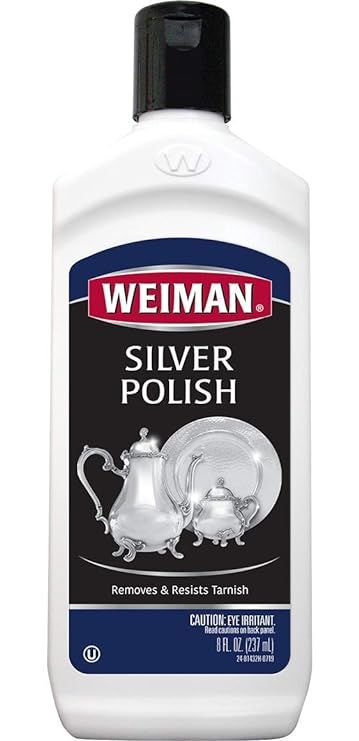 Weiman Silver Polish and Cleaner - 8 Ounce - Clean Shine and Polish Safe Protective Prevent Tarni... | Amazon (US)