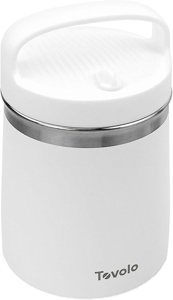 Tovolo 2 Quart Stainless Steel Traveler, Double-Wall Vacuum-Insulated Food Container, 2 Qt. Food ... | Amazon (US)
