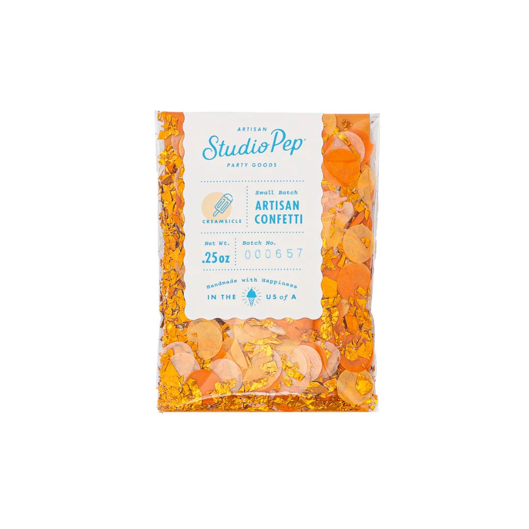 Creamsicle Orange Confetti Pack | Ellie and Piper