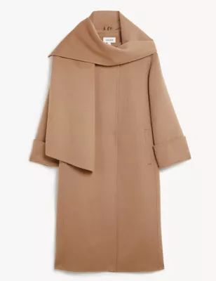 Wool Rich Relaxed Longline Coat | Marks & Spencer (UK)