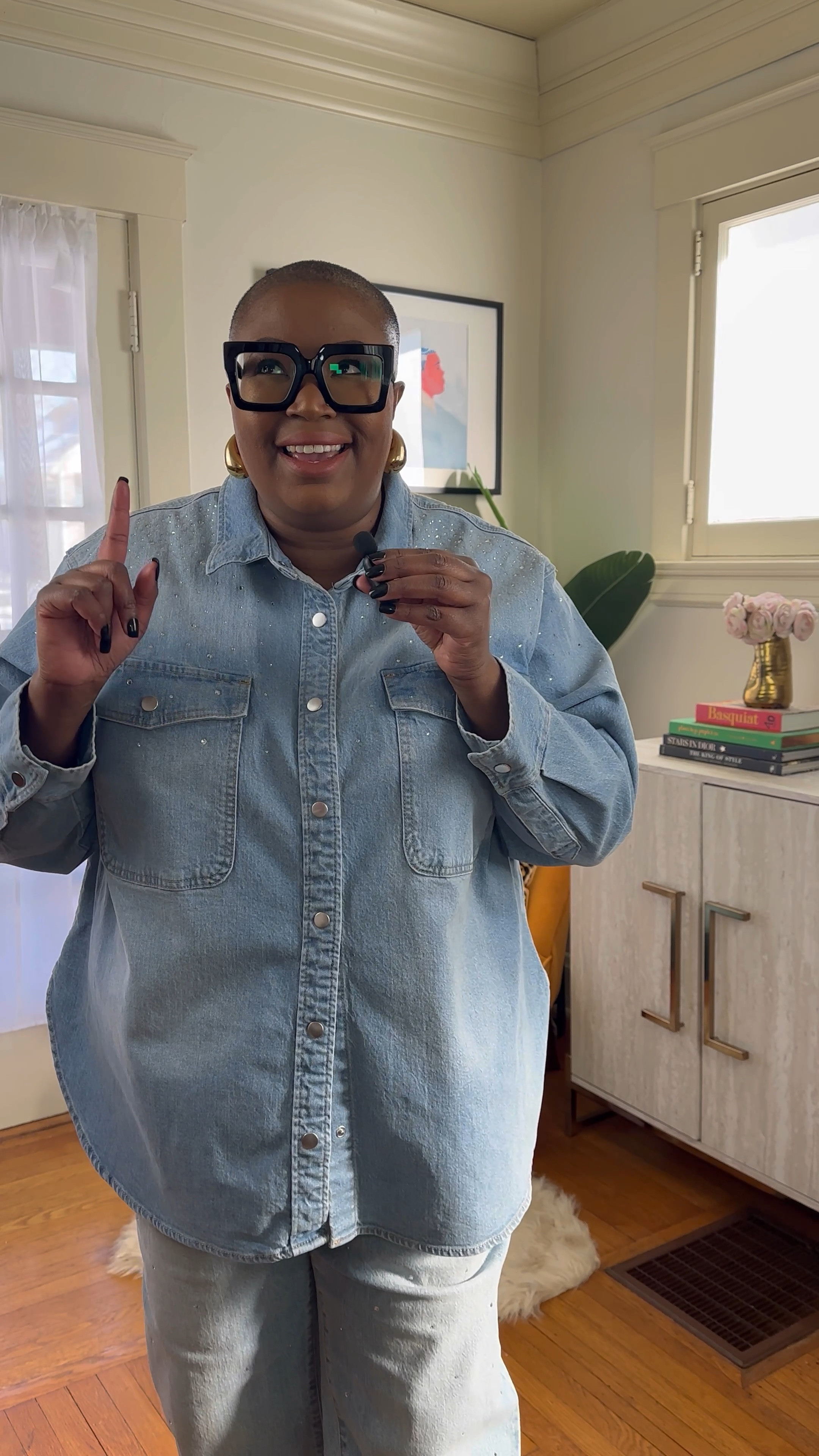 The cutest sparkly denim set! 

#LTKfindsunder50 #LTKplussize #LTKfindsunder100