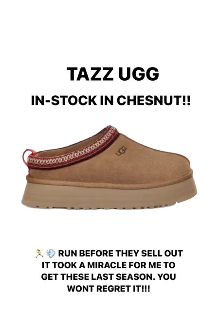 Tazz Ugg in stock!!!