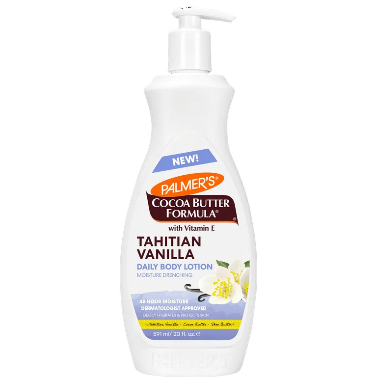 Palmer's Cocoa Butter Formula Tahitian Vanilla Body Lotion, 20 oz, Daily Moisturizing Lotion for ... | Walmart (US)