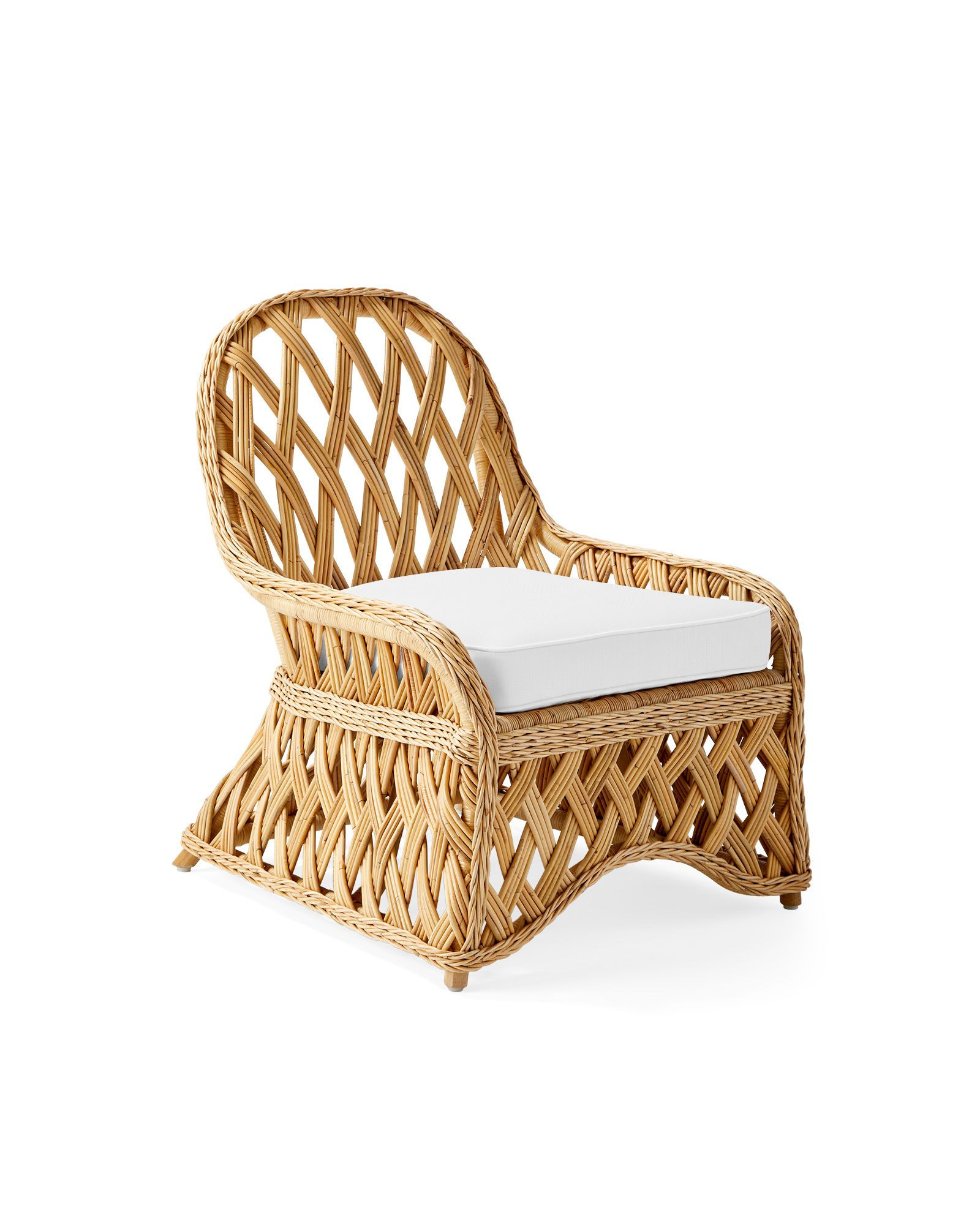 Round Hill Rattan Chair | Serena and Lily