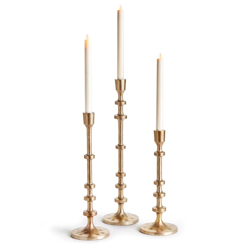 Lambright 19.5'' H Aluminum Tabletop Candlestick | Wayfair North America