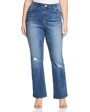 Seven7 Jeans Plus Distressed Jeans in Reeves | Bloomingdale's (US)