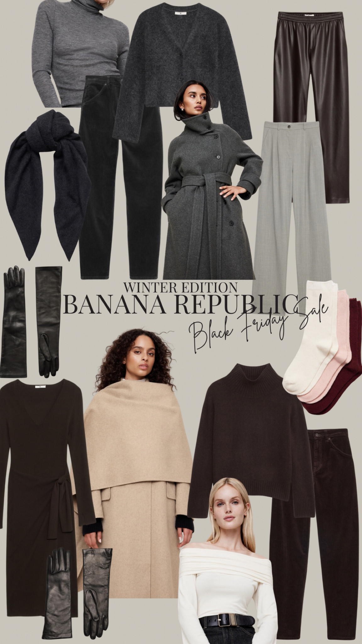 Banana Republic Black Friday Sale - Winter Essentials 

#LTKHoliday #LTKSaleAlert #LTKSeasonal