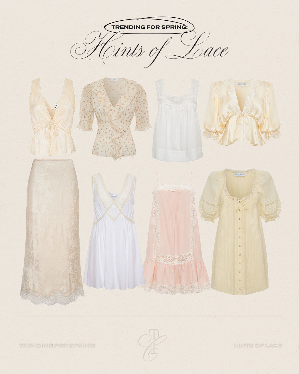 Spring Trend: Hints of Lace 

 
