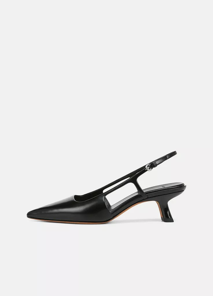 Bianca Leather Slingback Heel | Vince LLC
