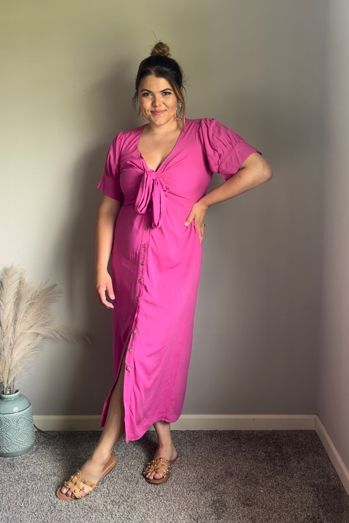 Week of midsize amazon dresses for my midsize babes 💕 this boho dress is so cute! Def turned out differently than the model pic, still just as cute! 

Summer dress, beach dress, midi dress, maxi dress, Amazon dress #midsizestyle #summerdress #beachdress #amazondress #amazonfashion #iowablogger 

#LTKcurves #LTKunder50 #LTKstyletip