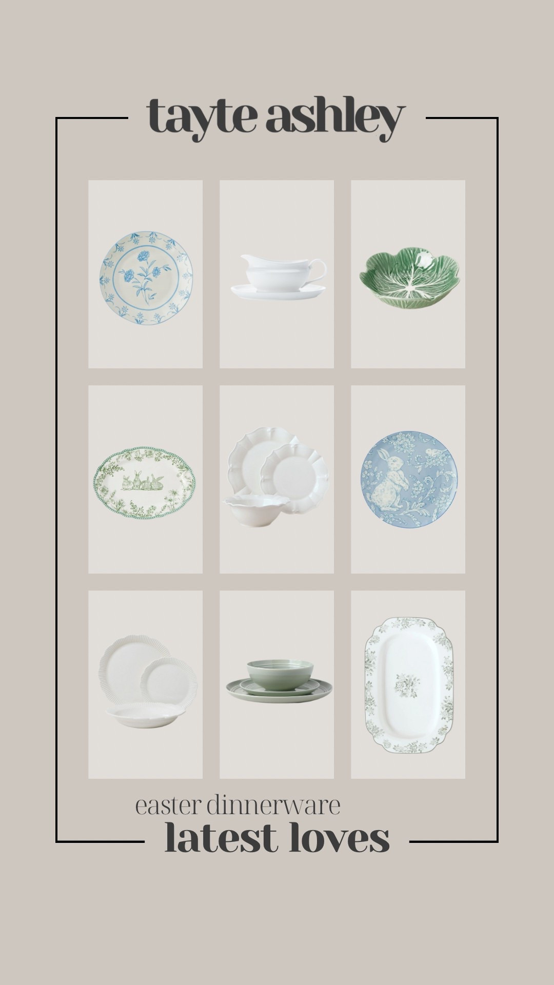 Easter dinnerware for the perfect Easter spread 

 #LTKaustralia #LTKhome