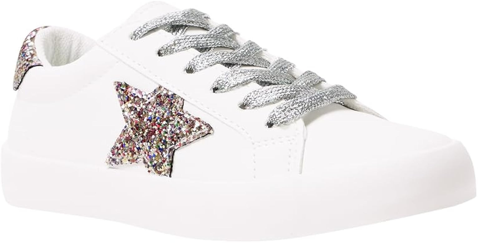 FabKids Kids Sneakers Boys Girls White Shoes Low Top Lace Up Footwear for Toddler Little Kid Big ... | Amazon (US)