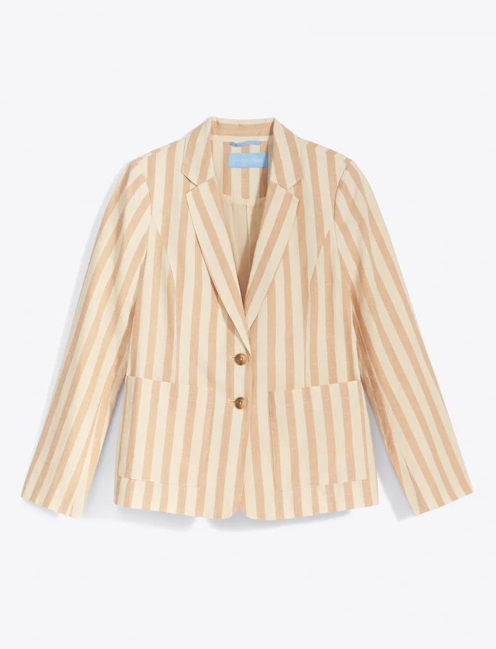 Blazer in Awning Stripe | Draper James (US)