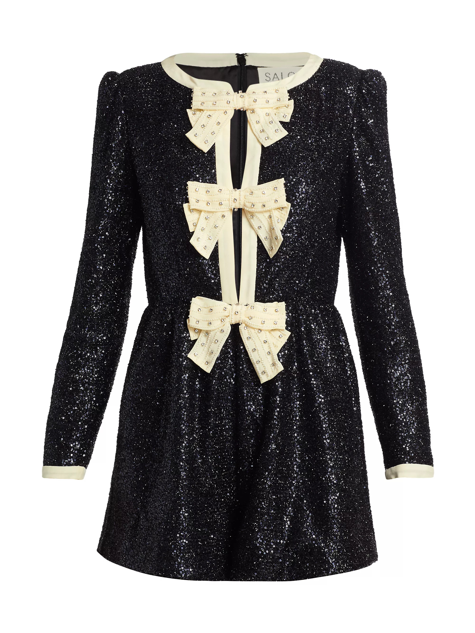 Camille Sequin Bow Playsuit | Saks Fifth Avenue