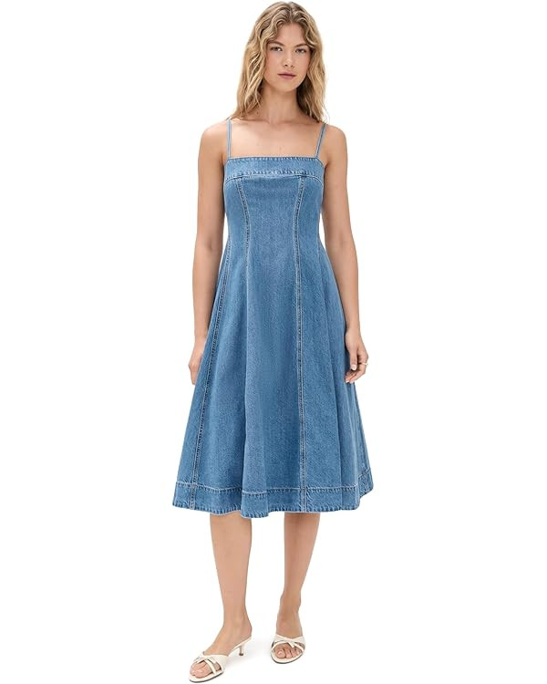 PAIGE Women's Pippa Midi Dress | Amazon (US)