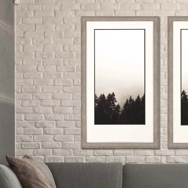 Misty Peak I by Schleinig - Picture Frame Graphic Art | Wayfair North America