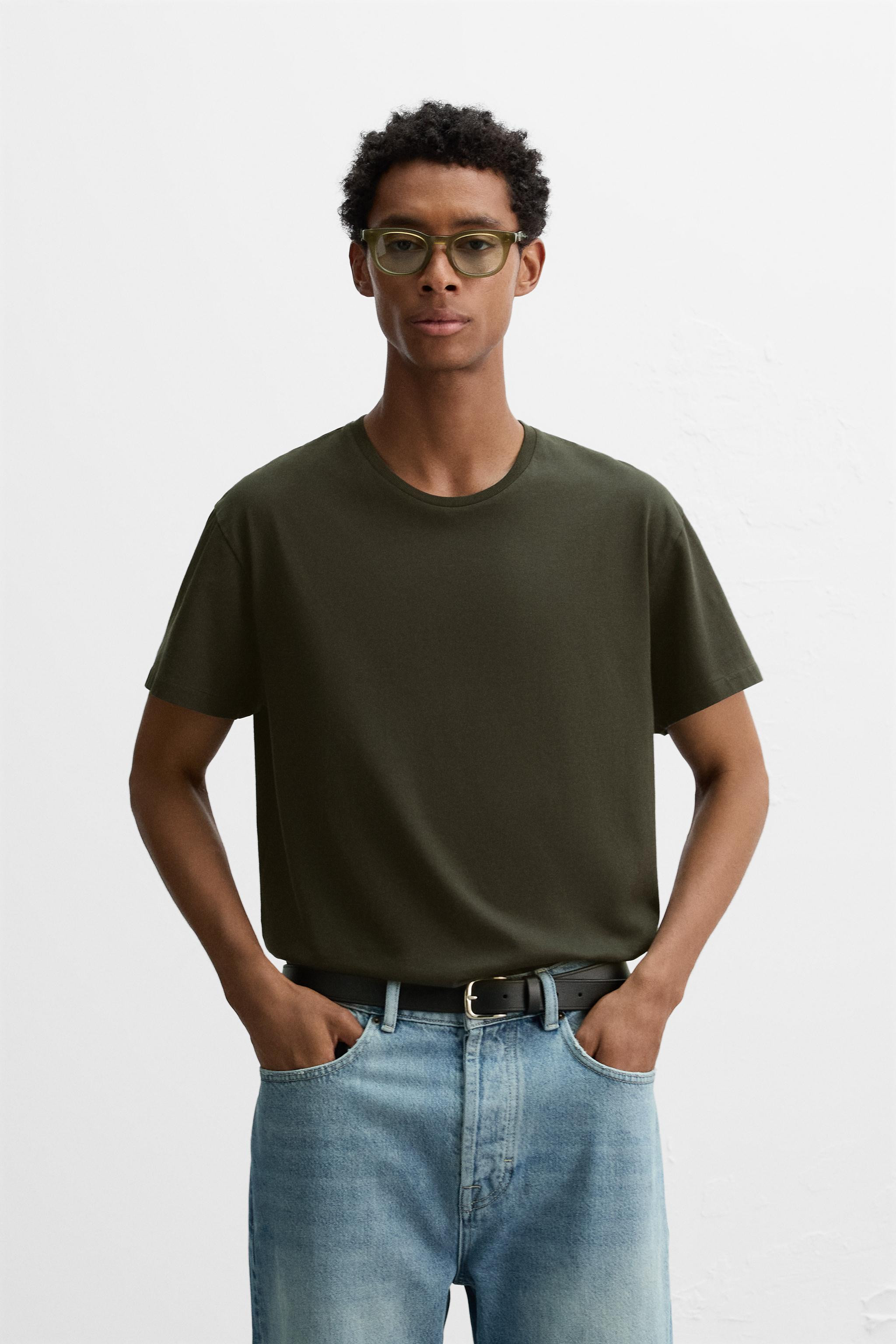 WASHED SLIM FIT T-SHIRT | Zara US