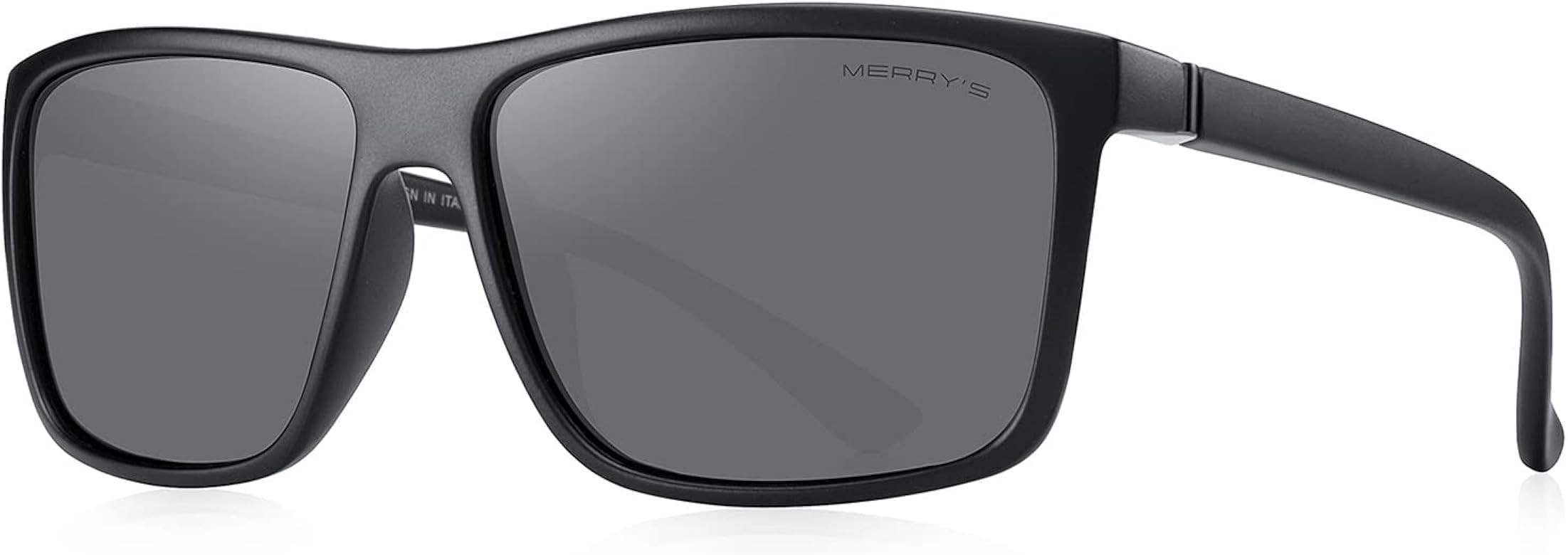 MERRY'S Rectangular Polarized Sports Sunglasses for Men Women Cycling Driving Fishing UV400 Prote... | Amazon (US)