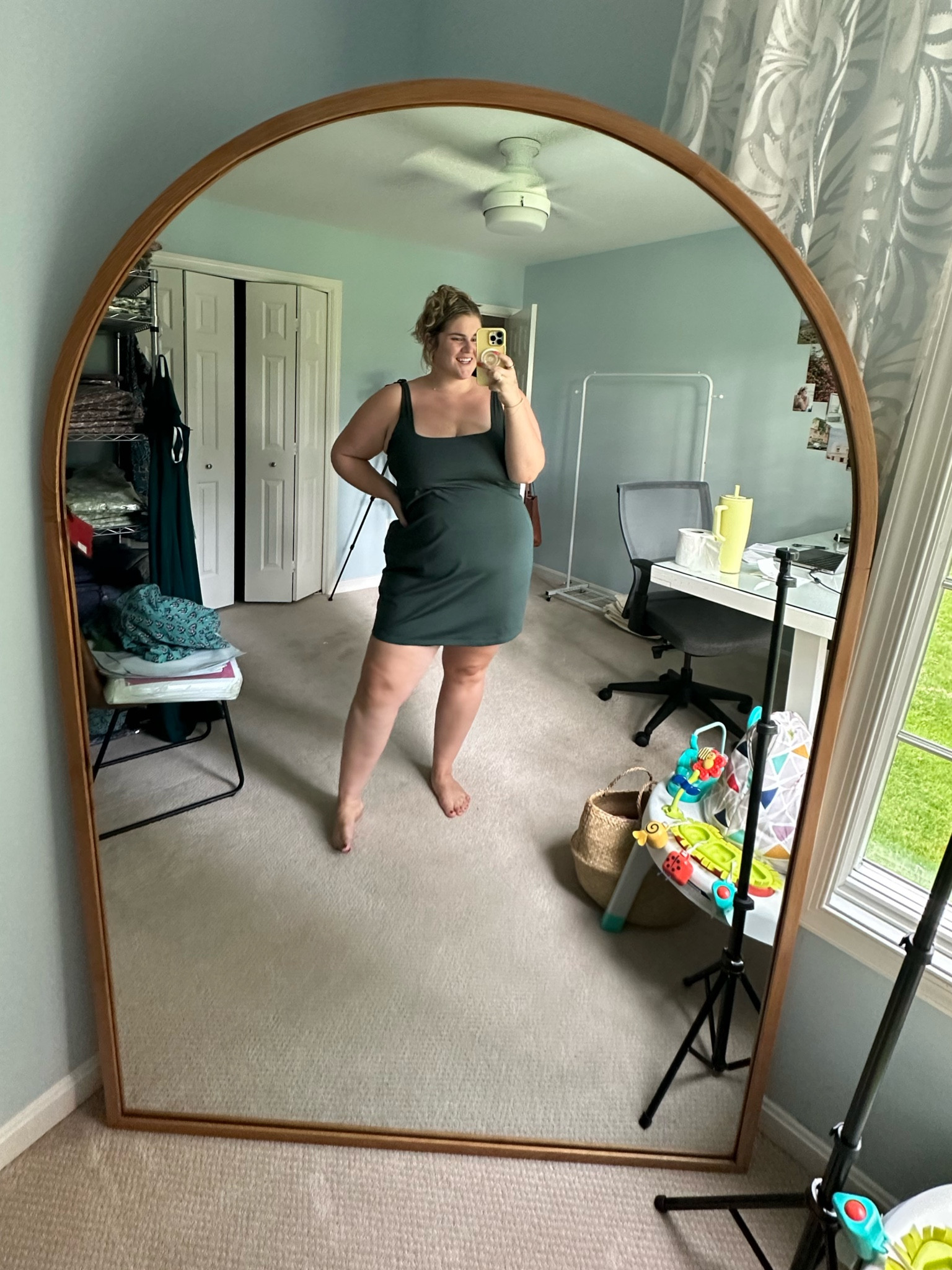 Behind the scenes OOTD, one of my staples from Grilfriend

#LTKFitness #LTKPlusSize