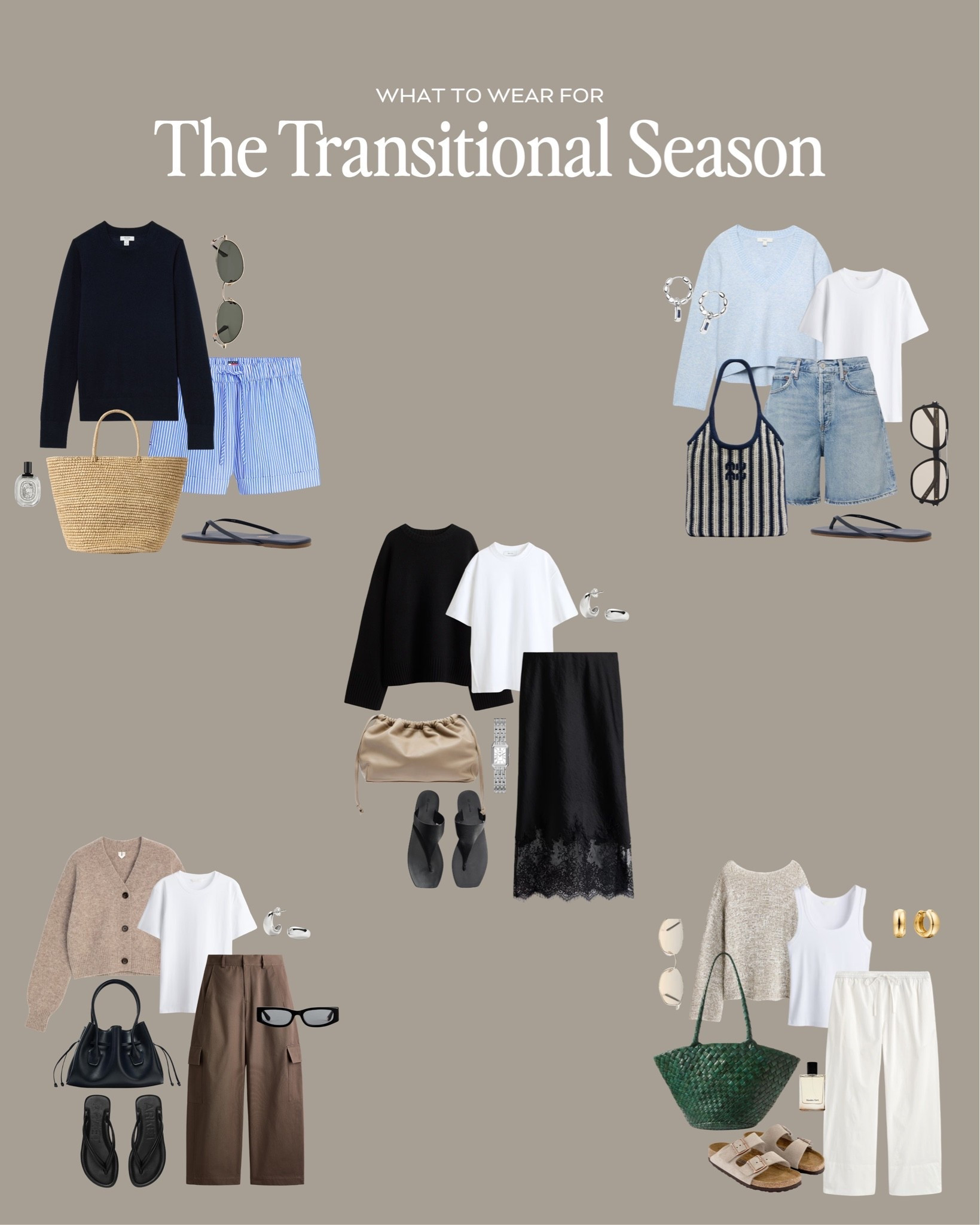 Knitwear layering 🧶 

Summer outfits, transitional style, effortless outfit inspo, denim shorts, linen trousers, satin skirt, coffee date

#LTKsummer #LTKautumn #LTKuk