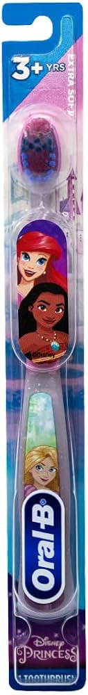 Oral-B Princess Toothbrush for Little Girls, Children 3+, Extra Soft, Characters Rapunzel - 1 Cou... | Amazon (US)