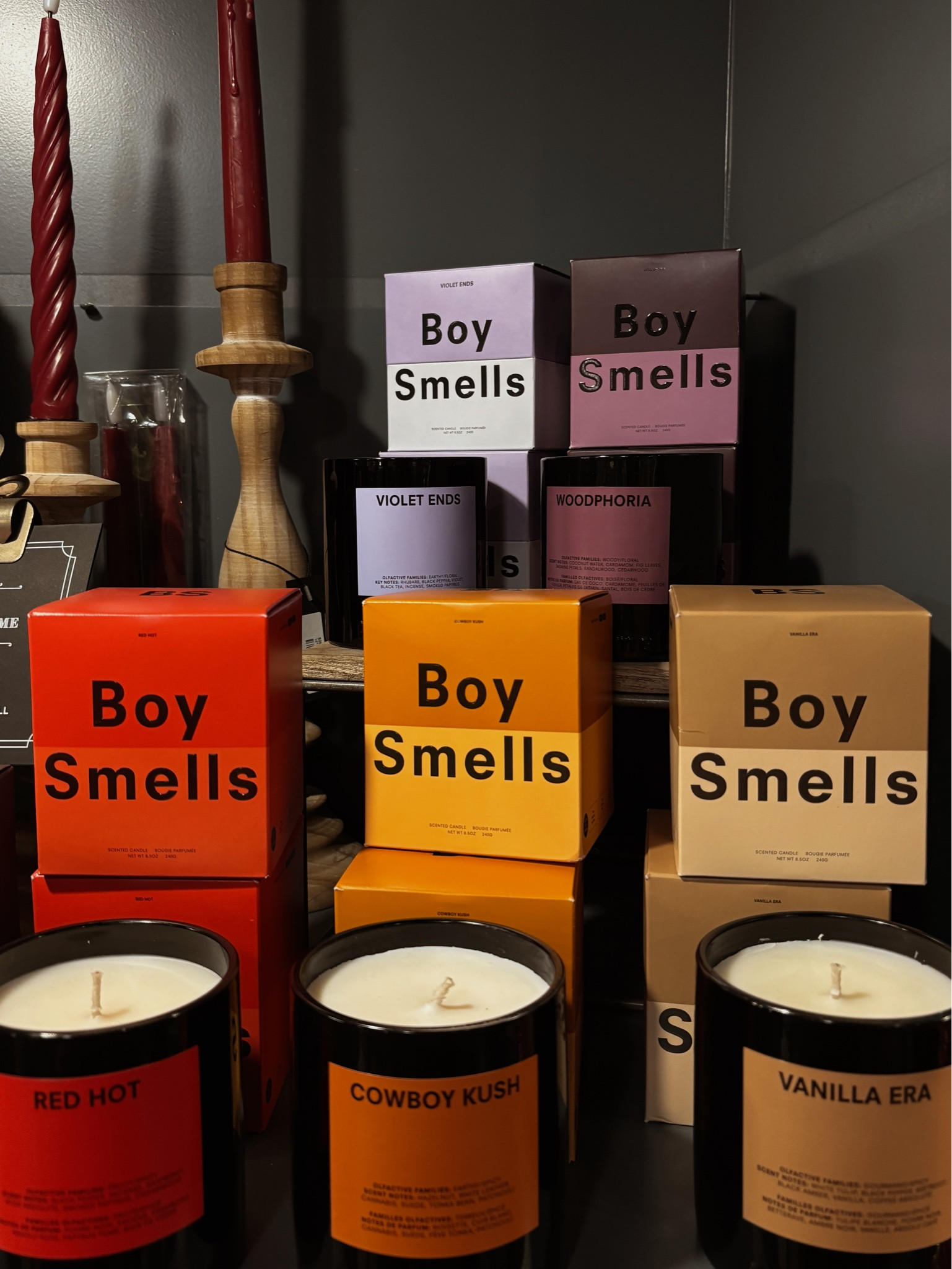 Boy Smells candles 🕯️