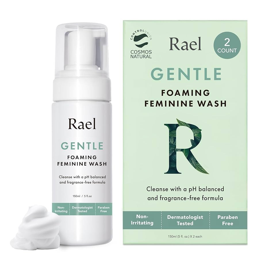 Rael Feminine Wash, Foaming Cleansing Wash - pH Balance Intimate Wash Women, Unscented, Sensitive... | Amazon (US)