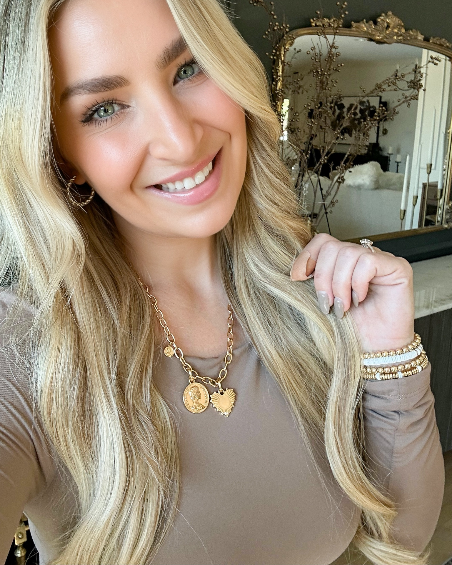 Affordable everyday charm necklace, earrings, and bracelets I’ve been wearing non-stop! 🙌🏼

#LTKStyleTip #LTKFindsUnder50 #LTKFindsUnder100