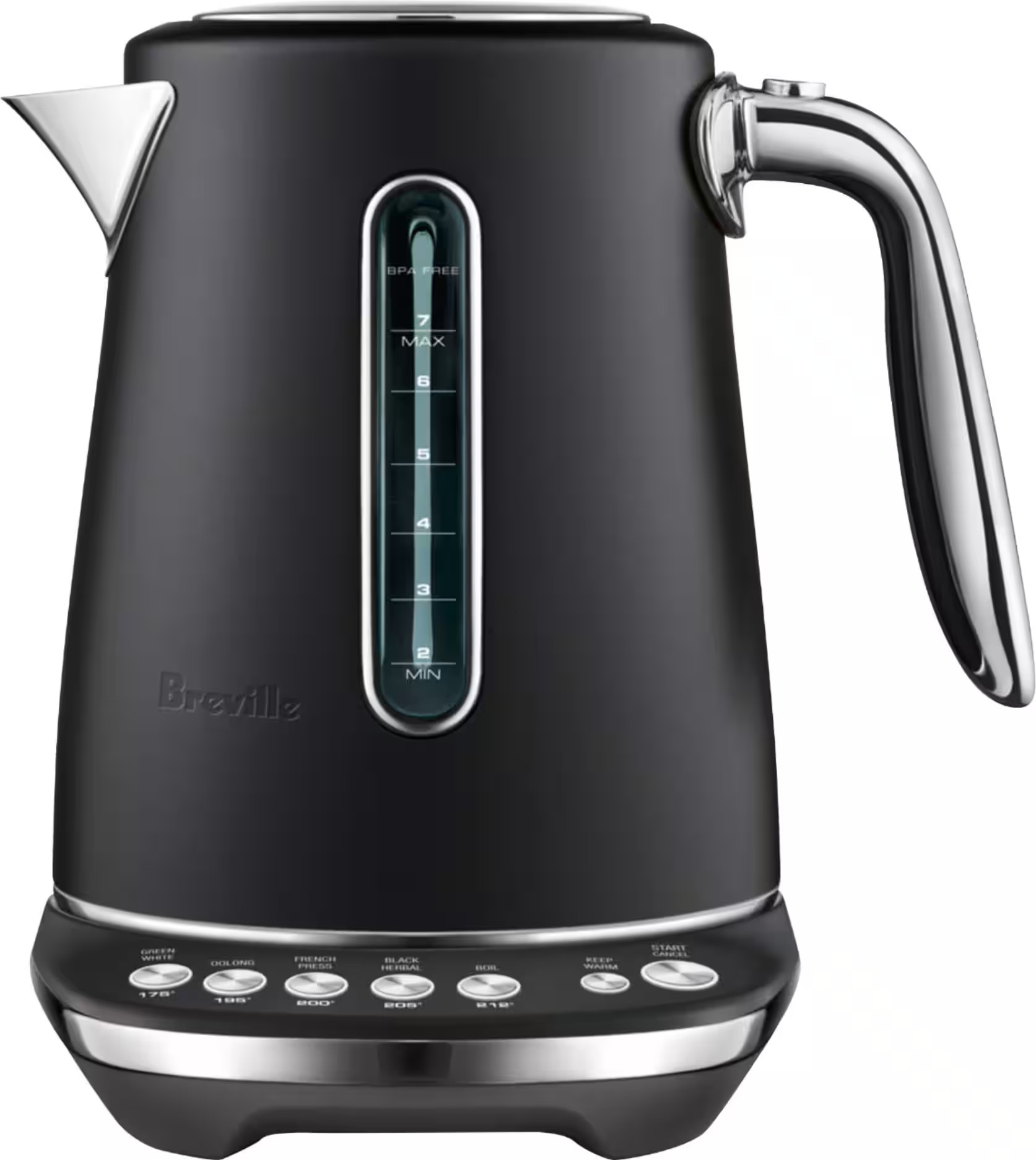 Breville - the Smart Kettle Luxe - Black Truffle | Best Buy U.S.